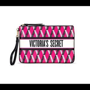 Victoria Secret Ribbon Logo Night Out Wristlet